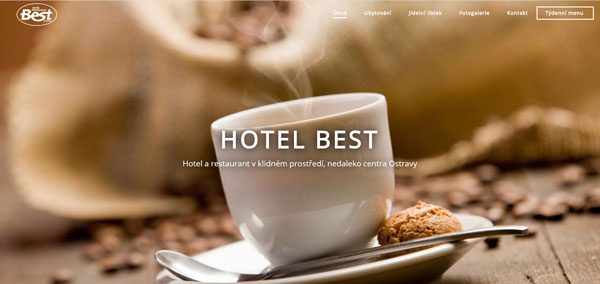 Ukázka projektu Hotel Best