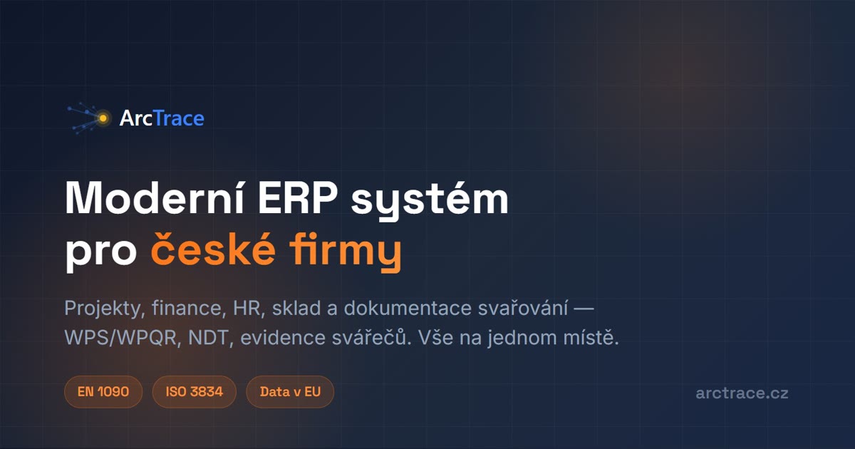 Ukázka projektu ArcTrace