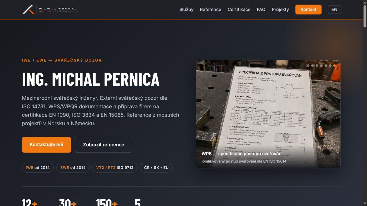 Ukázka projektu Michal Pernica
