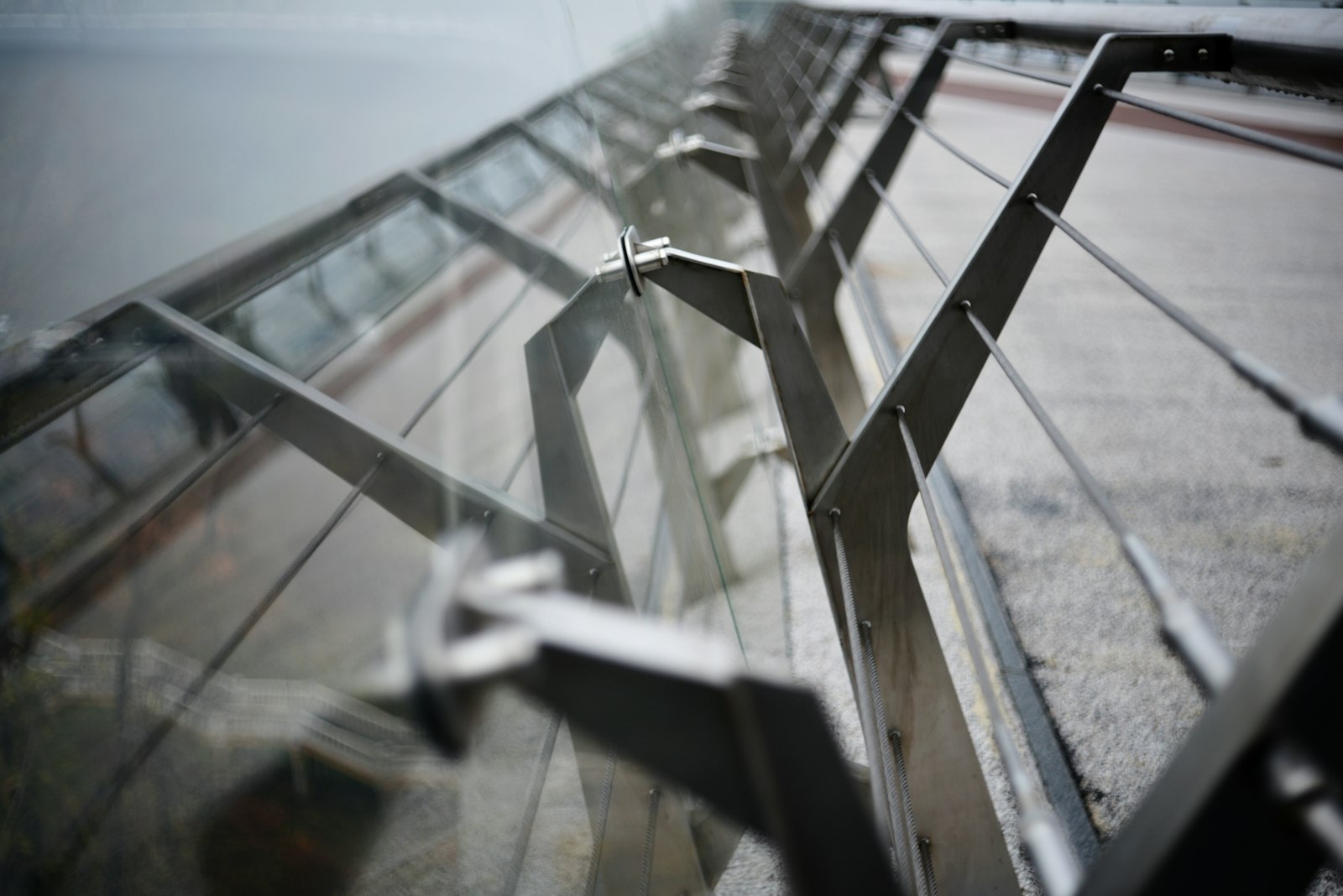 Nerezové zábradlí – detail