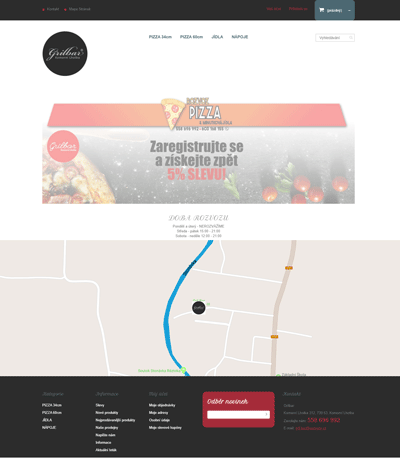 Ukázka projektu Grilbar